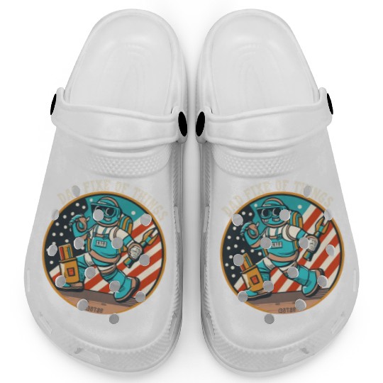 Dad Fixer of Things Clogs