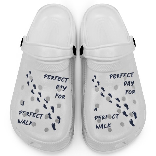 Perfect day perfect walk 2 - Navy Blue Clogs