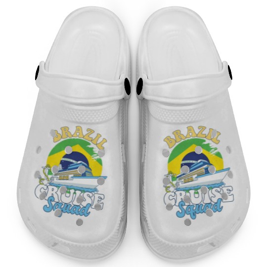 Brazil Cruise Squad Family Vacation Trip Clogs