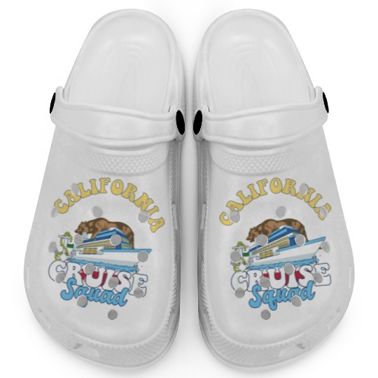 California Cruise Squad Family Vacation Trip Clogs