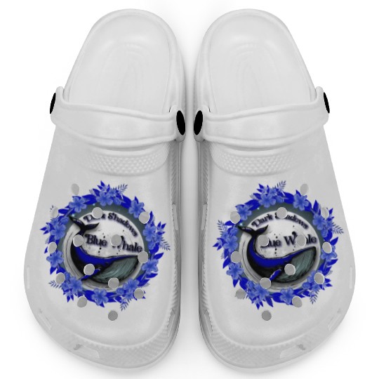 Dark Shadows Blue Whale Clogs