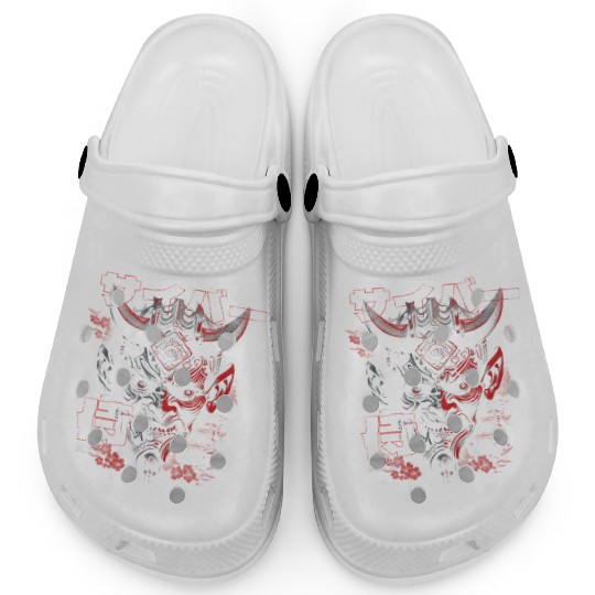 Oni cyberpunk Clogs