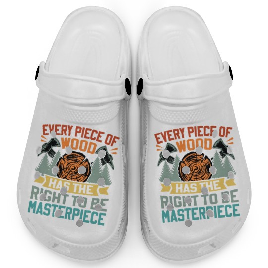 Carpenter Boat Builder Woodworking Saying Clogs