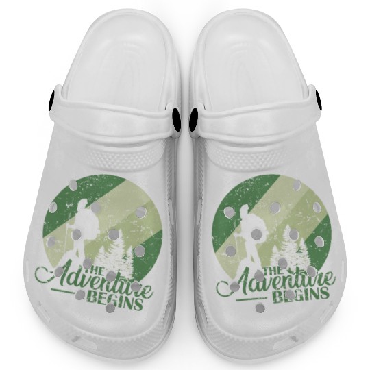 The Adventure begins Hiking Nature Clogs