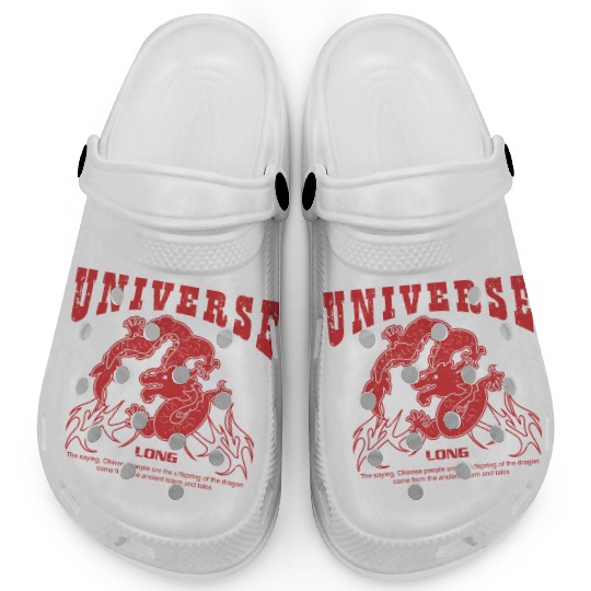 new year chinese dragon Clogs