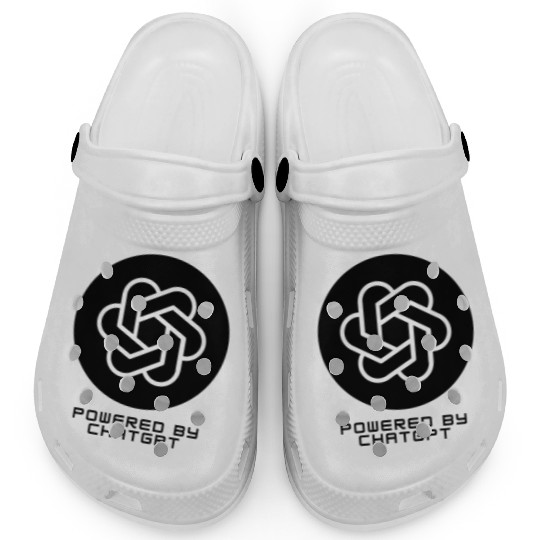 Powered by ChatGPT (Dark Design) Clogs