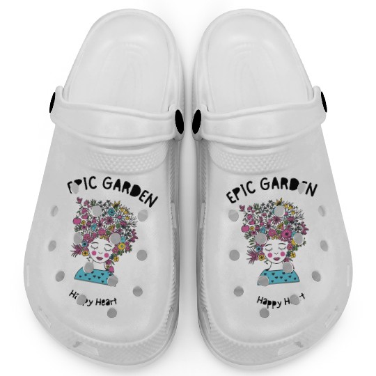 Epic Garden Happy Heart Clogs