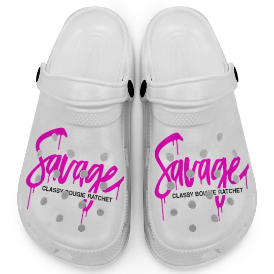 Savage classy bougie ratchet Clogs