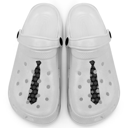 Snowflakes Tie Snow Snowflake Clogs