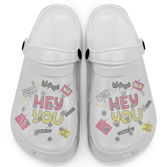 " You Sweet Girls" Graphic Tees Stock Vector Clogs