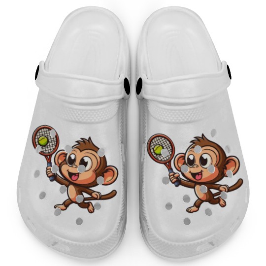 Monkeys in Tennis and Badminton Duel - Hilarious Clogs