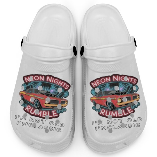 Statement of Classic Confidence Apparel- Hot Rod Clogs