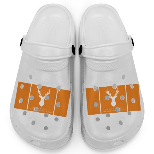 Fearless in the Wild Clogs - Embrace the Deer Life