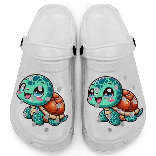 Graceful Sea Turtle Serenity Clogs