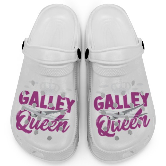 Galley Queen Flight Attendant Aviation Clogs