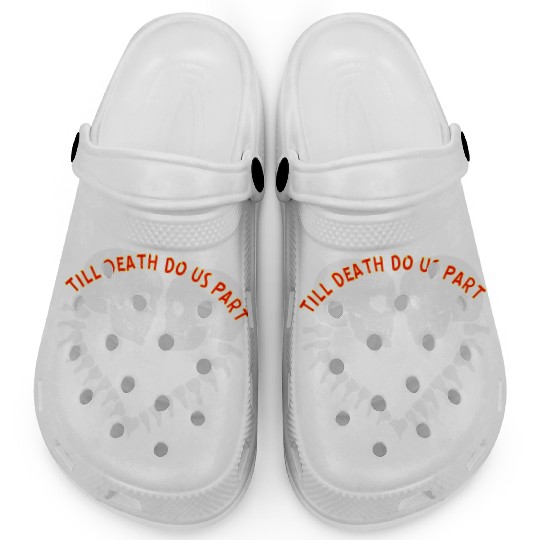 Skulls Till Death Do Us Part Heart © Clogs