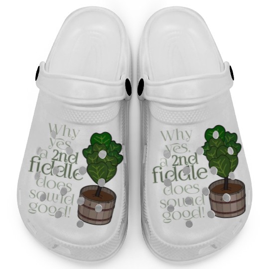 2nd fiddle... leaf fig Clogs