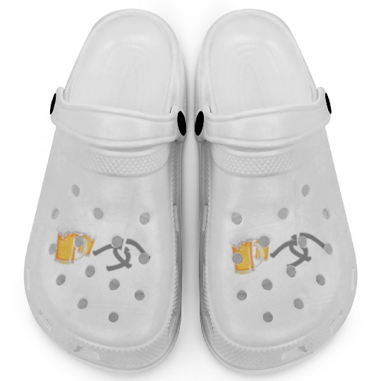 Ringin And Drinkin Horseshoe Pitching Clogs