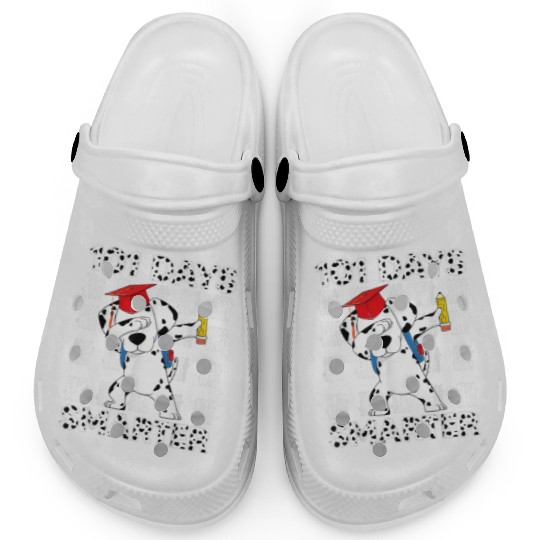 100 Days Of School Clogs