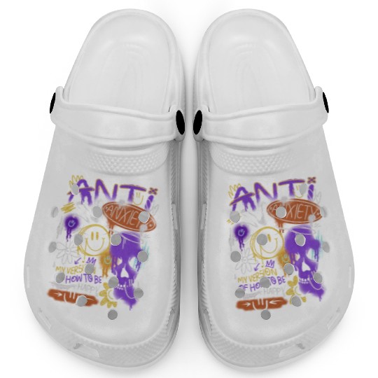 Anti-Anxiety Brutalism Clogs