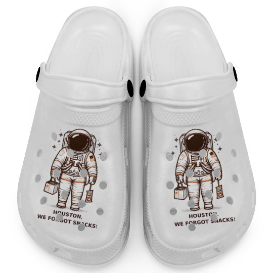 Houston, We Forgot Snacks! Clogs