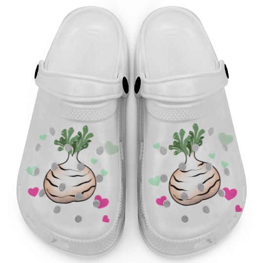 Turnip Love Valentine's Day Hearts Clogs