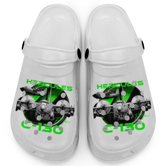 C-130 Hercules Military Aircraft Clogs
