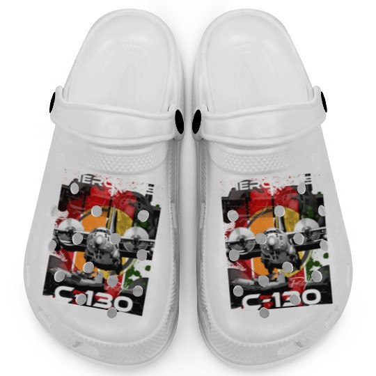C-130 Hercules Military Aircraft Clogs