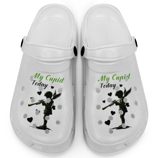 February 14, my cupid today. Clogs