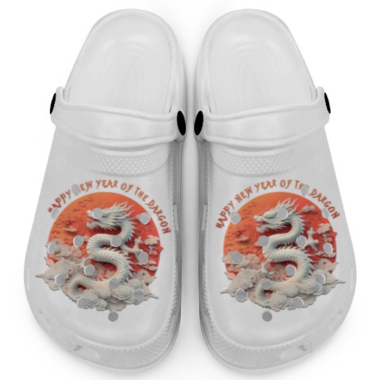 Fantasy Dragon: Happy New Year of the Dragon! Clogs