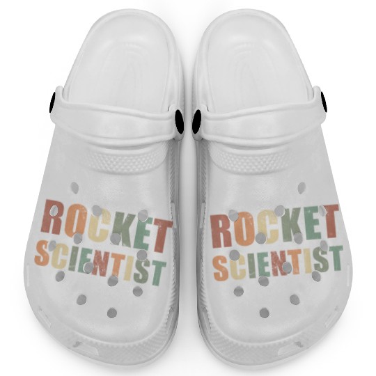 Rocket Scientist Aerospace Engineer Spaceship Clogs