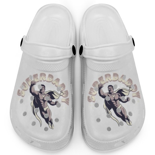 Superdaddy Dad Hero: Ideal Father's Day Gift Clogs
