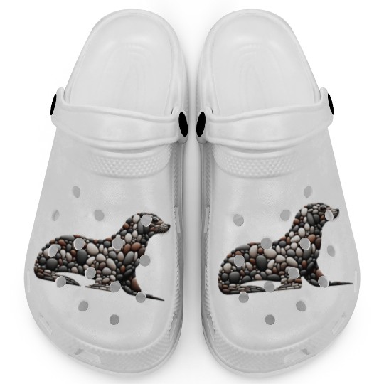 Pebble Seal Silhouette Clogs