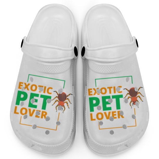 Exotic Pet Lover Spider Clogs