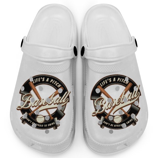 Baseball Life s a Pitch Clogs