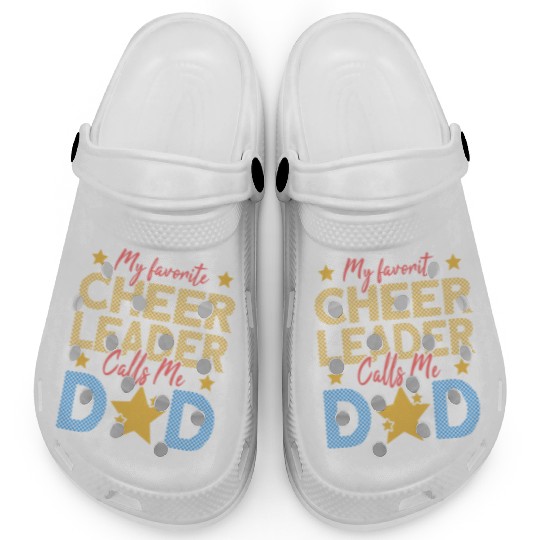 Cheerleader Dad Clogs