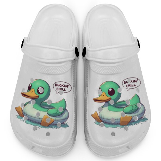 Duck Floatie: Duckin' Chill Clogs