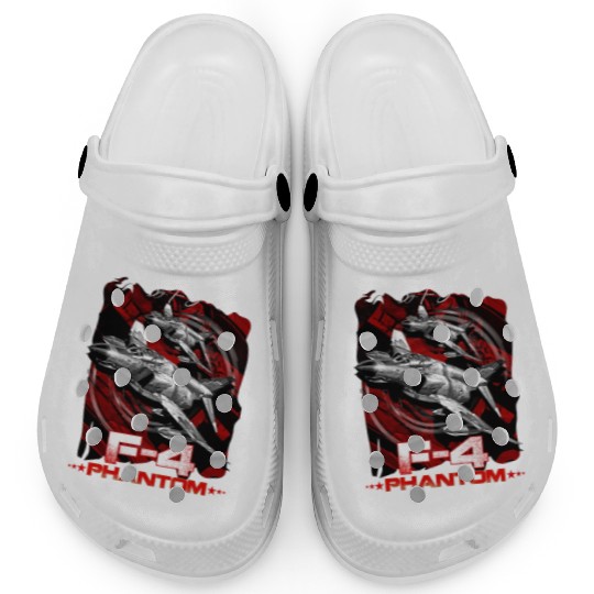 F-4 Phantom Us Air Force Fighter jet Clogs
