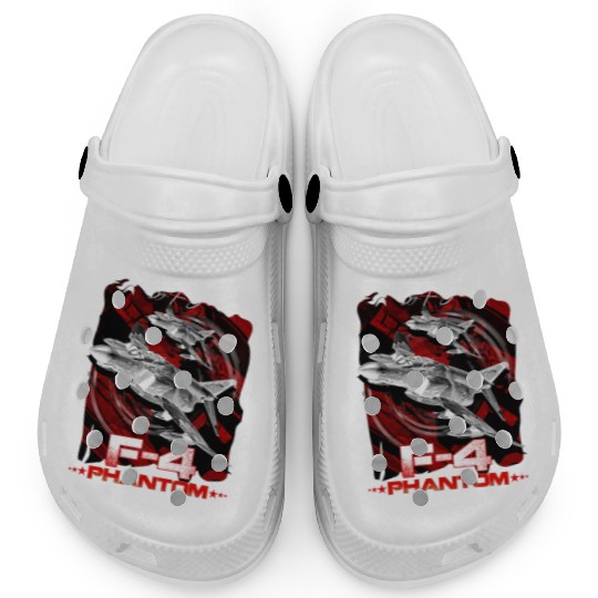 F-4 Phantom Us Air Force Fighter jet Clogs