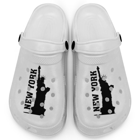 NEW York USA Statue of Liberty Clogs