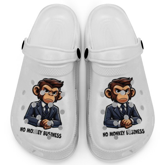 No monkey Business - Chimp Clogs
