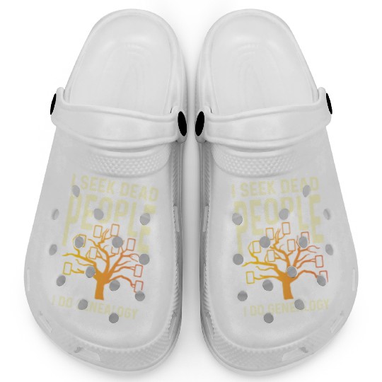 I Do Genealogy Archivist Gift Clogs