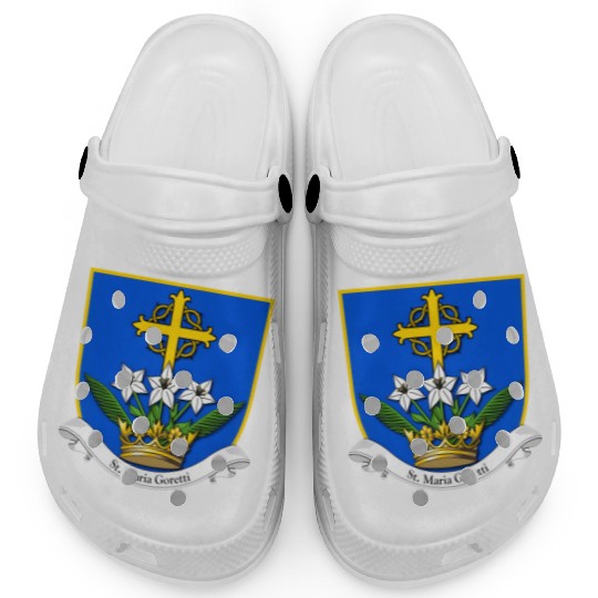 St Maria Goretti Lily Saints Catholic Purity Clogs