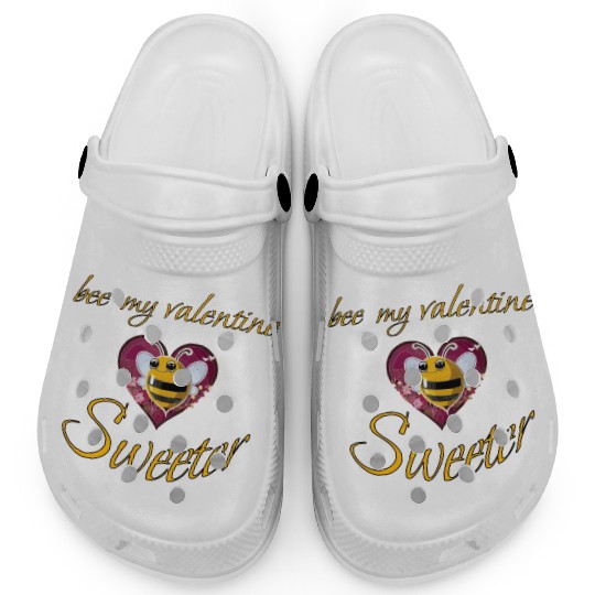 bee my valentine sweeter Clogs