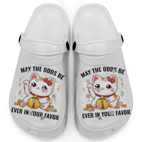 maneki neko Clogs