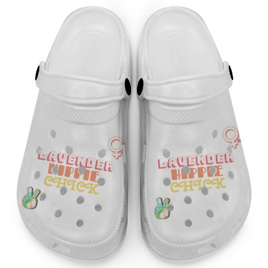 Aromatherapy Lavender Hippie Chick Clogs