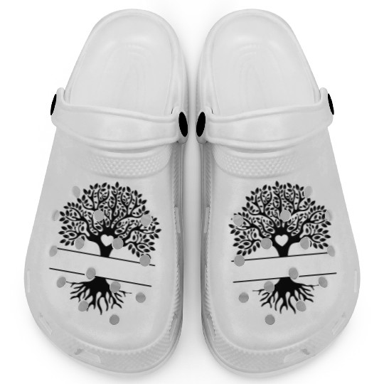 Family Reunion, Monogram, tree Clogs