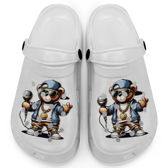 teddy bear rapper Clogs