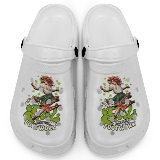 Irish Dance Reel Girls Have Fancy Footwork Clogs