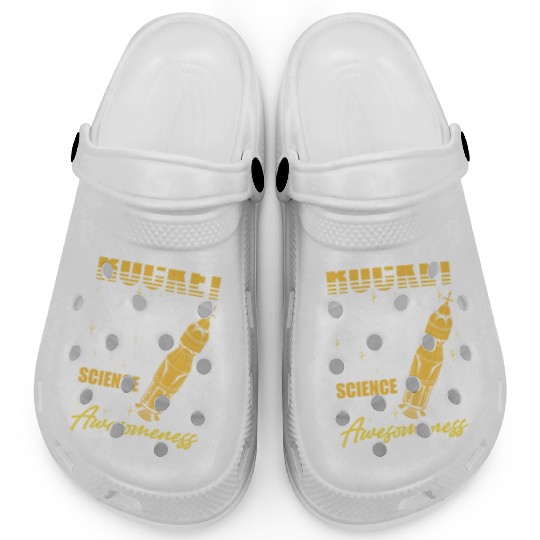 Space Engineer Rocket Scientist Awesomeness Clogs